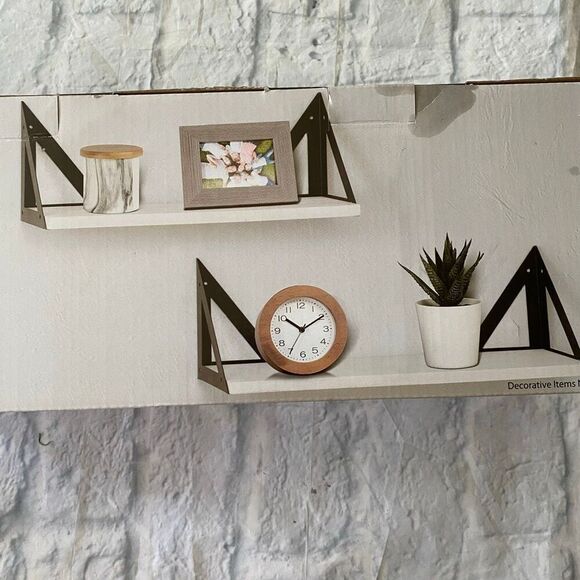 MYCO welcome sign & encore set of 2 hanging shelves - Picture 7 of 8